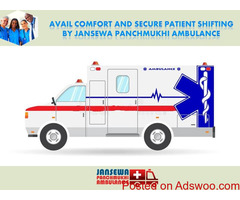 Hire Jansewa Panchmukhi Ambulance in Samastipur with Specialist Doctor