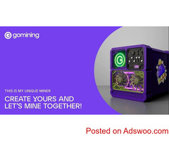gomining.com 5% Cashback on First Miner Purchase