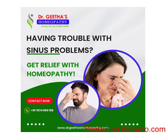 Struggling with Sinusitis? Find Relief with Dr. Geetha's Homeopathy in Hanamkonda
