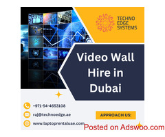 Why Opt for Hire Video Wall at Your Upcoming Dubai Event?