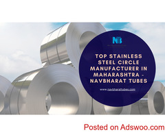 Top Stainless Steel Circle Manufacturer in Maharashtra - NavBharat Tubes