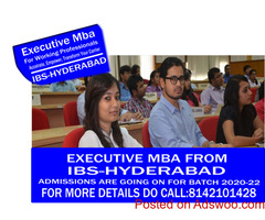 Executive mba from ibs Hyderabad