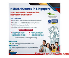 Green World Group Brings NEBOSH Training to Singapore!