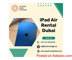 iPad Air Rental in Dubai for Retail Experiences