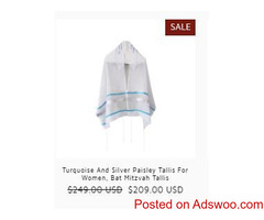 Discover the Perfect Tallit for Women at Galilee Silks!