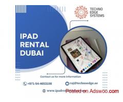 When Should You Consider iPad Rental Dubai?