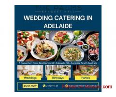 Tasty & Elegant Wedding Catering in Adelaide – Only at Palms Banquet