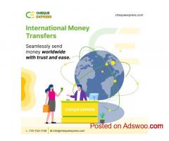 Low-cost international money transfer in Marietta, GA