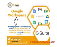 Get Started with Google Workspace from Hosting Home
