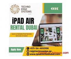 Long-Term iPad Air Rental Dubai