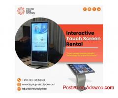 Need 55-Inch Touch Screen Rental in Dubai? Get It Here!