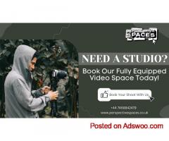 Need a Studio? Book Our Fully Equipped Video Space Today!
