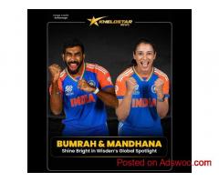 Wisden Names Bumrah and Mandhana Among World’s Best