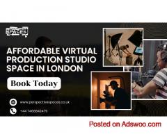 Affordable Virtual Production Studio Space in London – Book Today