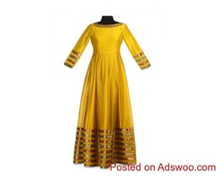 Look Trendy In Anarkalis From TheHLabel USA: Shop Now!