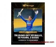 Mandhana’s Blazing 116 Lights Up the Final