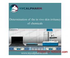 Determination of the in vivo skin irritancy of chemicals