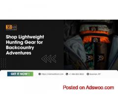 Shop Lightweight Hunting Gear for Backcountry Adventures