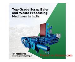 Top-Grade Scrap Baler and Waste Processing Machines in India