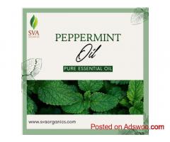 Buy Peppermint Essential Oil Online – SVA Organics