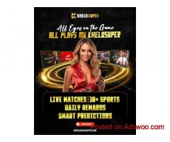 All Sports and Games Live Only on Khelosuper Platform