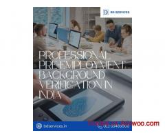 Professional Pre-Employment Background Verification in India