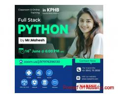 Full Stack Python Course with Real Projects — Contact +91 8179191999