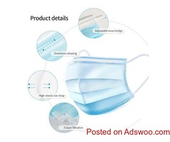 3 layers coronavirus (COVID-19) Face Mask