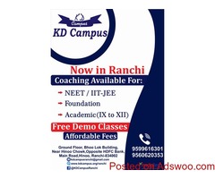 NEET/IIT-JEE PREPARATION BY KD CAMPUS