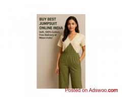Buy Best Jumpsuit Online India – Soft, 100% Cotton, Free Delivery at Nilam India!