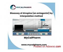 Bioassay of Atropine (an antagonist) by interpolation method
