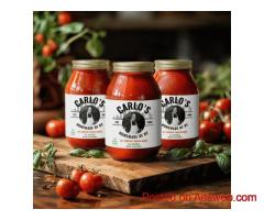 Buy Natural Pasta Sauce - Carlos Homemade | No Preservatives