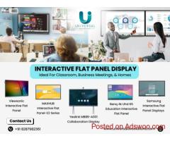 Best Interactive Flat Panel Displays in India  | Universal AV Solutions
