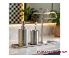Stylish Soap Dispenser Set for Modern Bathrooms