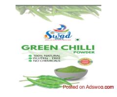 Dehydrated Green Chili Powder Supplier