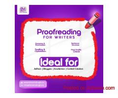 Professional Proofreading Services for Writers: By an Award-Winning Canadian Author
