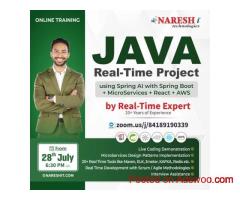 Java Real-Time Project training