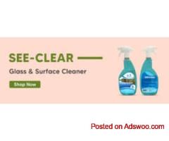 Streak-Free Shine with Eco Cln's Ammonia Free Glass Cleaner