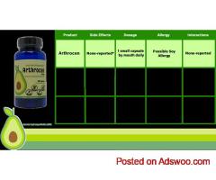 Support Joint Health Naturally with Arthrocen Avocado Soy Tablets