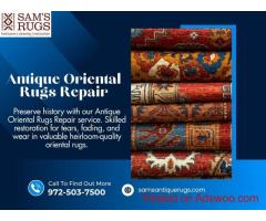 Antique Oriental Rugs Repair – Sam's Oriental Rugs