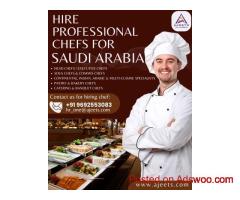 Hire Professional Chefs for Saudi Arabia with AJEETS