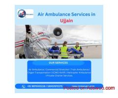 24/7 Emergency Air Ambulance Services in Ujjain