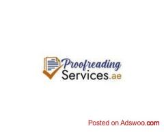 Proofreading Services UAE