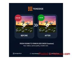 Free online Video Compressor Fast and High Quality TekEdge