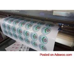 Premium Sticker Printing in Dubai
