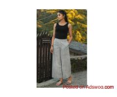 Comfortable Handmade Women’s Pants – Breathable, Lightweight, and Skin-Friendly