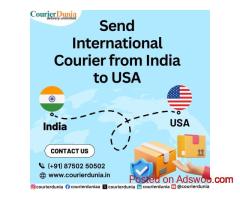 Send Courier from India to USA