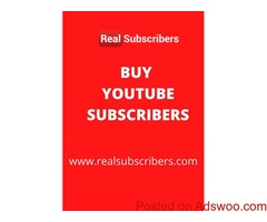 Buy Real  YouTube Subscribers
