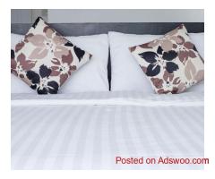 Wholesale Full XL Flat Stripe Sheets