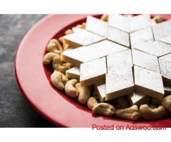 Buy Premium Best Kaju Katli Online Only at Healthy Belly